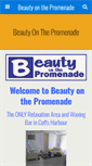 Mobile Screenshot of beautyonthepromenade.com.au
